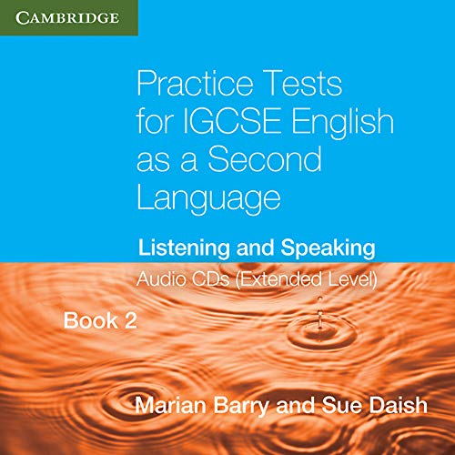 Stock image for Practice Tests for IGCSE English as a Second Language Extended Level Book 2 Audio CDs (2): Listening and Speaking (Georgian Press) for sale by AMM Books