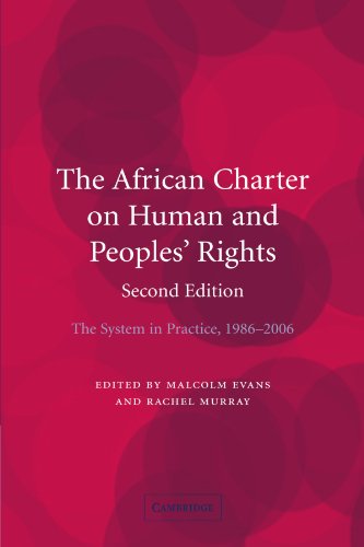 Imagen de archivo de The African Charter on Human and Peoples' Rights: The System in Practice 1986?2006 a la venta por Lucky's Textbooks