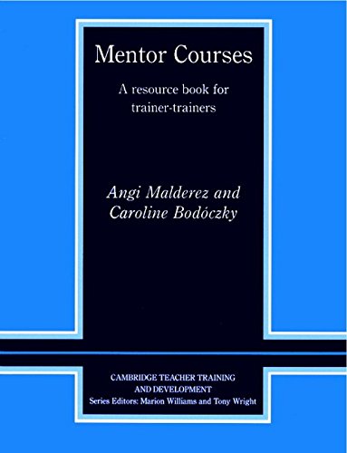 Mentor Courses: A Resource Book for Trainer-trainers