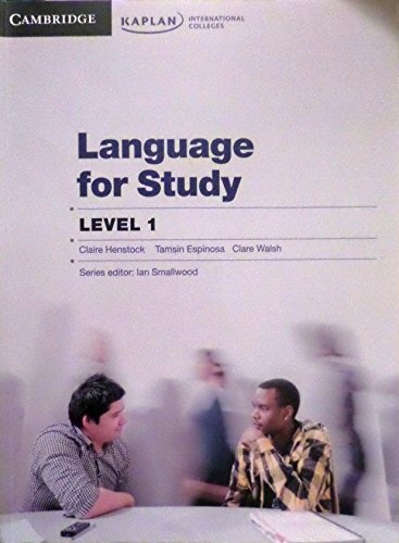 9780521189514: Language for Study Level 1 (Kaplan International Colleges)