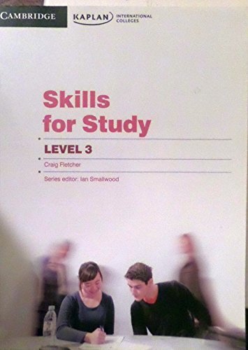 9780521189552: Skills for Study Level 3 (Kaplan International Colleges)