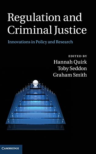 Stock image for Regulation and Criminal Justice: Innovations in Policy and Research for sale by Anybook.com