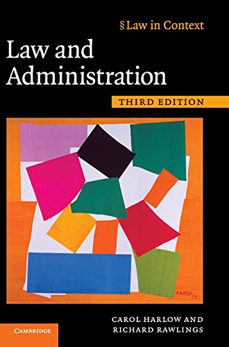 Stock image for Law and Administration (Law in Context) for sale by Powell's Bookstores Chicago, ABAA