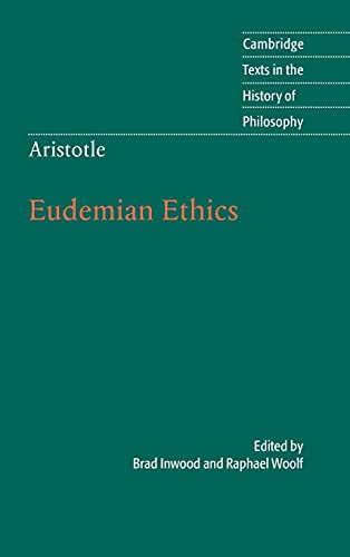 9780521198486: Aristotle: Eudemian Ethics Hardback (Cambridge Texts in the History of Philosophy)