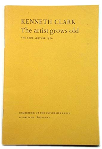 9780521200387: The Artist Grows Old