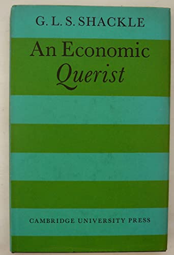 9780521201889: An Economic Querist