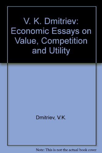 Stock image for Economic Essays on Value : Competition and Utility for sale by Better World Books