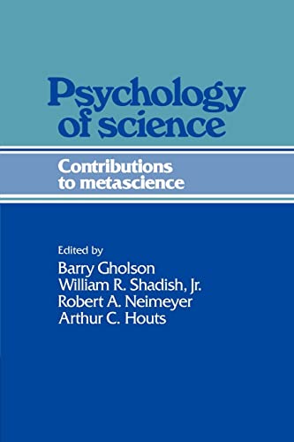 Stock image for Psychology of Science: Contributions to Metascience for sale by Lucky's Textbooks