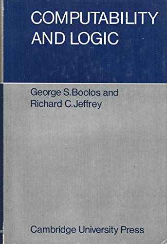 Beispielbild fr Computability and Logic zum Verkauf von Books From California