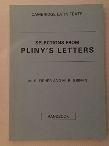 9780521204873: Selections from Pliny's Letters Teacher's handbook (Cambridge Latin Texts)