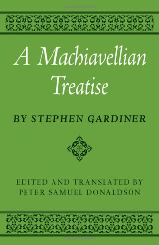 Stock image for A Machiavellian Treatise for sale by Better World Books