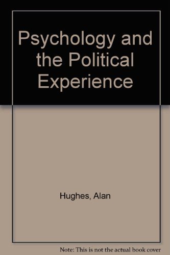 Beispielbild fr Psychology and the Political Experience zum Verkauf von Zubal-Books, Since 1961
