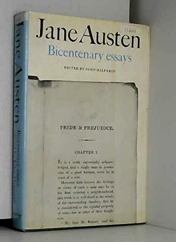 9780521207096: Jane Austen: Bicentenary Essays