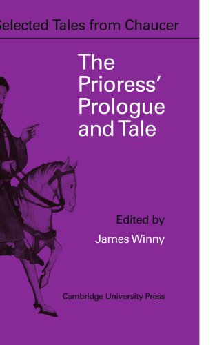 Beispielbild fr The Prioress' Prologue and Tale zum Verkauf von Better World Books