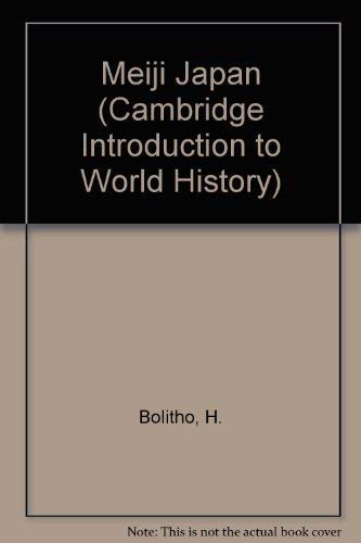 9780521209229: Meiji Japan (Cambridge Introduction to World History)