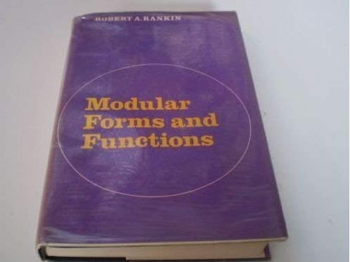 9780521212120: Modular Forms and Functions