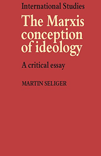 Stock image for The Marxist Conception of Ideology : A Critical Essay for sale by Better World Books