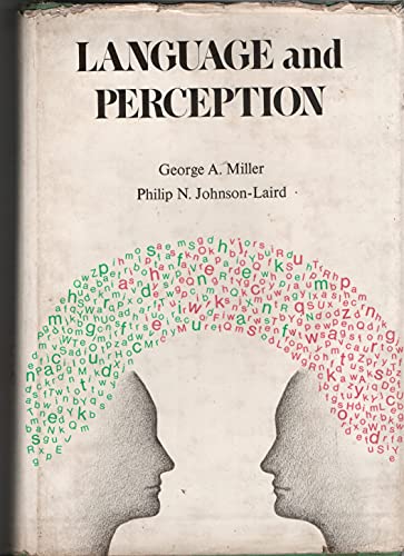 Stock image for Language and Perception for sale by Solr Books