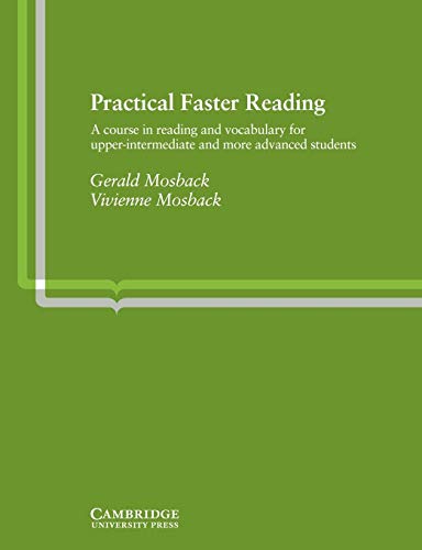 Beispielbild fr Practical Faster Reading: An Intermediate/Advanced Course in Reading and Vocabulary (Cambridge English language learning) zum Verkauf von AwesomeBooks