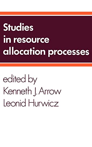 Studies In Resource Allocation Processes