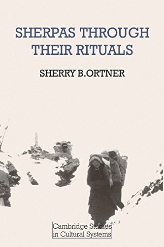 Sherpas through their rituals .