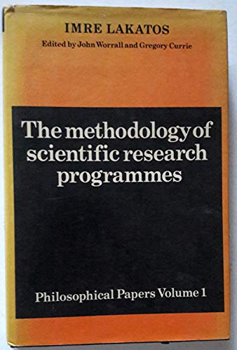 Beispielbild fr The Methodology of Scientific Research Programmes Vol. 1 : Philosophical Papers zum Verkauf von Better World Books