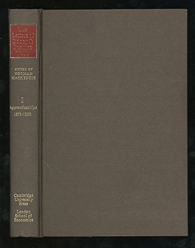 9780521216814: The Letters of Sidney and Beatrice Webb: Volume 1, Apprenticeships 1873-1892