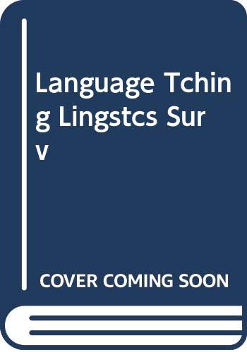 Language Tching Lingstcs Surv (9780521219266) by The Centre For Information On Language Teaching