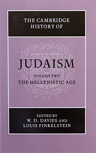 9780521219297: The Cambridge History of Judaism, Vol. 2: The Hellenistic Age