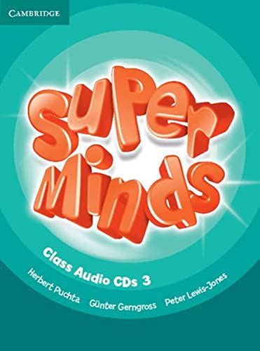 9780521219730: Super Minds Level 3 Class Audio CDs (3)