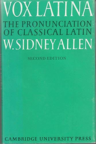 9780521220491: Vox Latina: A Guide to the Pronunciation of Classical Latin