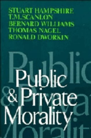 Beispielbild fr Public and Private Morality zum Verkauf von Wonder Book