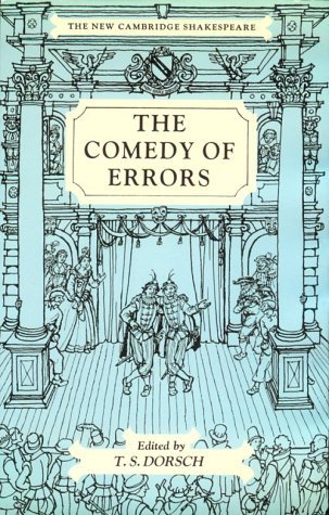 Imagen de archivo de The Comedy of Errors (The New Cambridge Shakespeare) a la venta por Midtown Scholar Bookstore