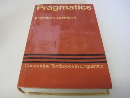 Beispielbild fr Cambridge Textbooks in Linguistics: Pragmatics zum Verkauf von Anybook.com
