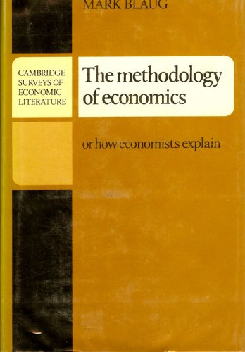 Stock image for Methodology of Economics for sale by ThriftBooks-Dallas