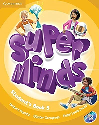 Beispielbild fr Super Minds Level 5 Students Book with DVD-ROM zum Verkauf von Greener Books