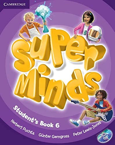 Stock image for Super Minds Level 6 Student's Book with DVD-ROM (Book & DVD Rom) for sale by AMM Books