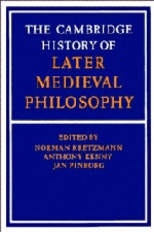 9780521226059: The Cambridge History of Later Medieval Philosophy: From the Rediscovery of Aristotle to the Disintegration of Scholasticism, 1100–1600