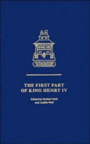 9780521226820: The First Part of King Henry IV (The New Cambridge Shakespeare)