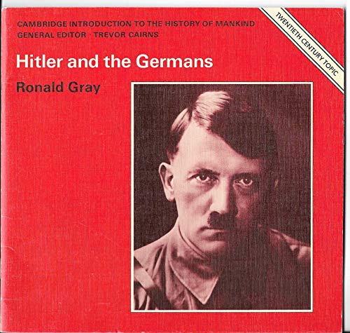 Beispielbild fr Hitler and the Germans zum Verkauf von PsychoBabel & Skoob Books