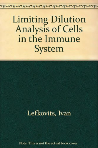 Stock image for Limiting Dilution Analysis of Cells in the Immune System for sale by Mispah books