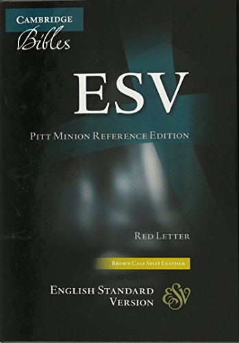 9780521228145: ESV Pitt Minion Reference Bible, Brown Calf Split Leather, Red-letter Text, ES444:XR: English Standard Version, Brown, Calf Split Leather, Pitt Minion Edition