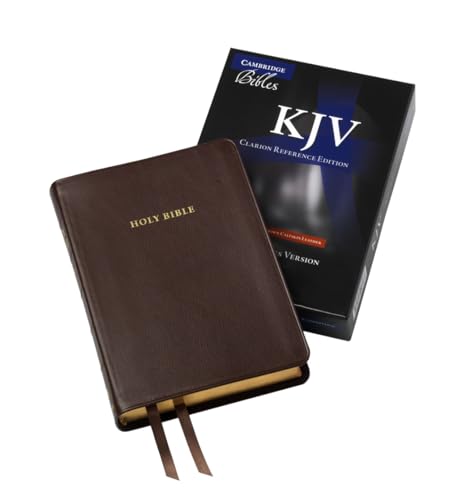 9780521228237: KJV Clarion Reference Bible, Brown Calfskin Leather, KJ485:X Brown Calfskin Leather