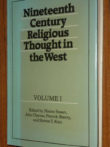Stock image for Nineteenth Century Religious Thought in the West (Volume 1) for sale by Anybook.com