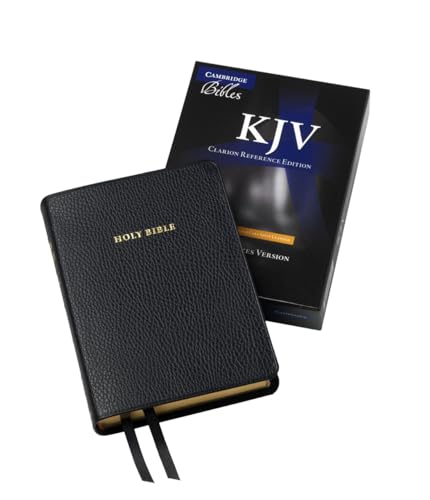 KJV Clarion Reference Bible, Black Calf Split Leather, KJ484:X Black Calf Split Leather - Baker Publishing Group