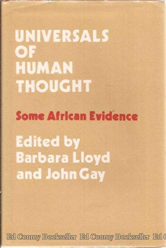 9780521229531: Universals of Human Thought: Some African Evidence