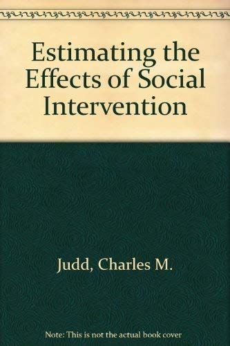 Stock image for Estimating the Effects of Social Intervention for sale by ThriftBooks-Dallas