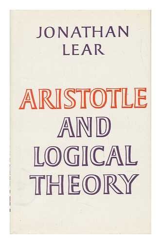 Beispielbild fr Aristotle and Logical Theory zum Verkauf von Yes Books