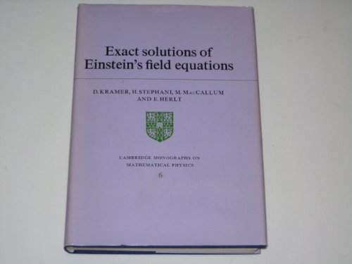 Beispielbild fr Exact Solutions of Einstein's Equations zum Verkauf von Better World Books