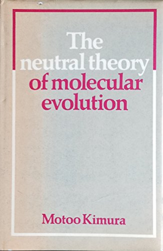 Stock image for The Neutral Theory of Molecular Evolution for sale by Anybook.com